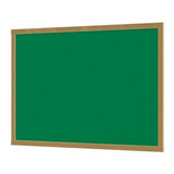 Lousa Quadro Verde Liso Madeira 70x50cm Quadro Negro