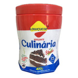 Lowçucar Adoçante Culinário Com Stévia 400g