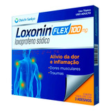 Loxonin Flex 100mg Daiichi sankyo C 3 Adesivos Transdérmicos