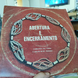Lp Abertura E Encerramento Carlos Buby capa Vermelha Ex
