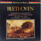Lp Beethoven Mestres Da Música Concertos Para O Piano
