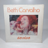 Lp Beth Carvalho Ao Vivo 1987