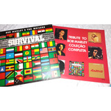 Lp Bob Marley survival Encarte 1989zerado perfeito C garanti