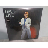 Lp David Bowie - David Live - Triplo