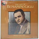 Lp Disco Box - The Art Of Beniamino Gigli Vol. 02 - Lacrado