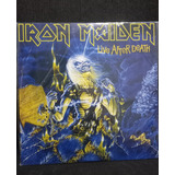 Lp Disco Vinil Iron Maiden Live After Death Imp C Livro
