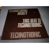 Lp Ep Single Mix Technotronic Medley This Beat Is 1990br