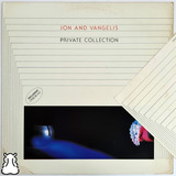 Lp Jon And Vangelis Private Collection Vinil 1983 Encarte