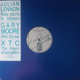Lp Julian Lennon / Gary Moore E Xtc 12'' Single Vinil Promo