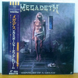 Lp Megadeth Exposure Of A Dream Laser Disc Raro