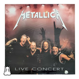 Lp Metallica Live Concert Enter Sandman Disco De Vinil Novo