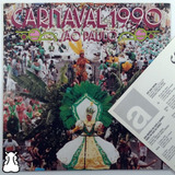 Lp Sambas Enredo Carnaval 1990 São Paulo Disco Vinil Encarte