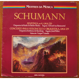 Lp Schumann Sinfonia N 4 Opus