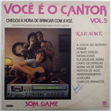 Lp Vários Karaokê Você É O Cantor 5 Disco De Vinil 1984