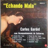Lp Vinil 10 Polegadas Carlos Gardel