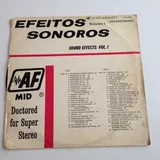 Lp Vinil Efeitos Sonoros