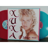 Lp Vinil Xuxa Só Faltava Você Vinil Rosa Azul Novo Leia 