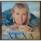 Lp Xuxa 5 Com Encarte E Cartão Postal 1990 Excelente Vinil