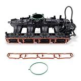 Lqito Coletor De Admissão Do Motor Com Válvula Solenoide De Junta E Sensor MAP Compatível Com 2008 2018 2 0T Audi Q3 A3 TT VW Jetta Tiguan Beetle CC Passat Eos GTI Replace 06J133201BH