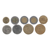 Lt 435 9 Moedas Do México 1 5 50 E 100 Pesos