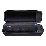 LTGEM Hard EVA Case For Sony SRS XB43 Extra BASS Wireless Portable Speaker Travel Protective Carrying Storage Bag Black Black 