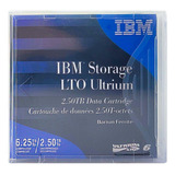 Lto 6 Ultrium Tape Media 2 5tb 6 25t Ibm 00v7590