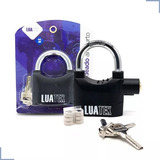 Luatek Anti roubo Cadeado Grande Antifurto Cor Preto