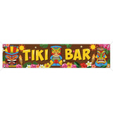 Luau Decoração De Festa Tiki Bar Banner Tiki Decoração Hawai