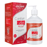 Lubrificante 500g Comfort Lub Base Água Sabor Morango
