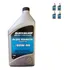 Lubrificante 80w90 Para Rabeta 1 Litro Kit C/4  Quicksilver