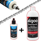 Lubrificante Algoo 60ml Cera Corrente Desengraxante 1l