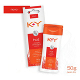 Lubrificante Intimo K y Gel 50g Ultra Hot Ky Sabor Sem Sabor