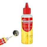 Lubrificante Para Corrente De Bicicleta Cera Líquida Corrente Para Limpar Suavizar E Silenciar Acessório Antiferrugem De 60 Ml Para Bicicletas E Todos Os Tipos De Máquinas Lubrificante Kumprohu