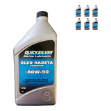 Lubrificante Quicksilver 80w90 Rabeta 1 Litro Kit C 6
