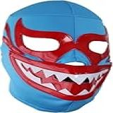 Luchador Mask Máscara De Lycra Lucha Libre Para Adultos Tamanho Adulto Fantasia De Luta Livre Mexicana Design De Escolha Mil Mascaras Tiburon Blue One Size