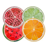 Lugar Americano Redondo Frutas