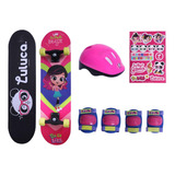 Luluca Skate Com Acessorios