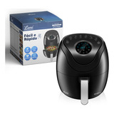 Lumi 56005 Fritadeira Eletrica Digital 6 5 Litros 127v Sem Oleo Facil E Rapido Pureblack 1400w