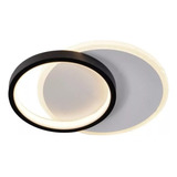 Luminária 23 5cm Led 3x1 Lustre 24 Watts Plafon Teto Parede