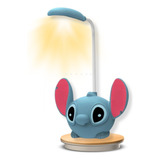 Luminaria Abajur De Mesa Flexível E Apontador Stitch