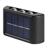 Luminária Arandela Bateria Sensor Solar 6led