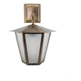 Luminaria Arandela Colonial Sextavada