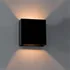 Luminária Arandela Led Kian 12820 Ip65 3w 3000k Preta Cor Preto