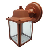 Luminária Arandela Parede Colonial Vintage Externa Quadrado Cor Cobre 110v 220v