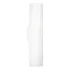 Luminária Arandela Taschibra Vidro Embaú 40cm 2xe27 Bivolt Cor Branco 110v/220v
