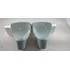 Luminária Arandelas De Porcelana Anos 60 Azul Claro Antigo 
