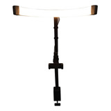 Luminária Arco Meia Lua Com Suporte Para Celular Mesa