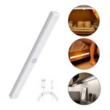 Luminária Barra Led C Sensor Presença Spot Armários Quarto