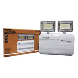 Luminária Bloco Emergência Led 3000 Lumens 2 Faróis Led