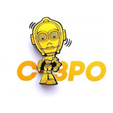 Luminaria C 3po 3d